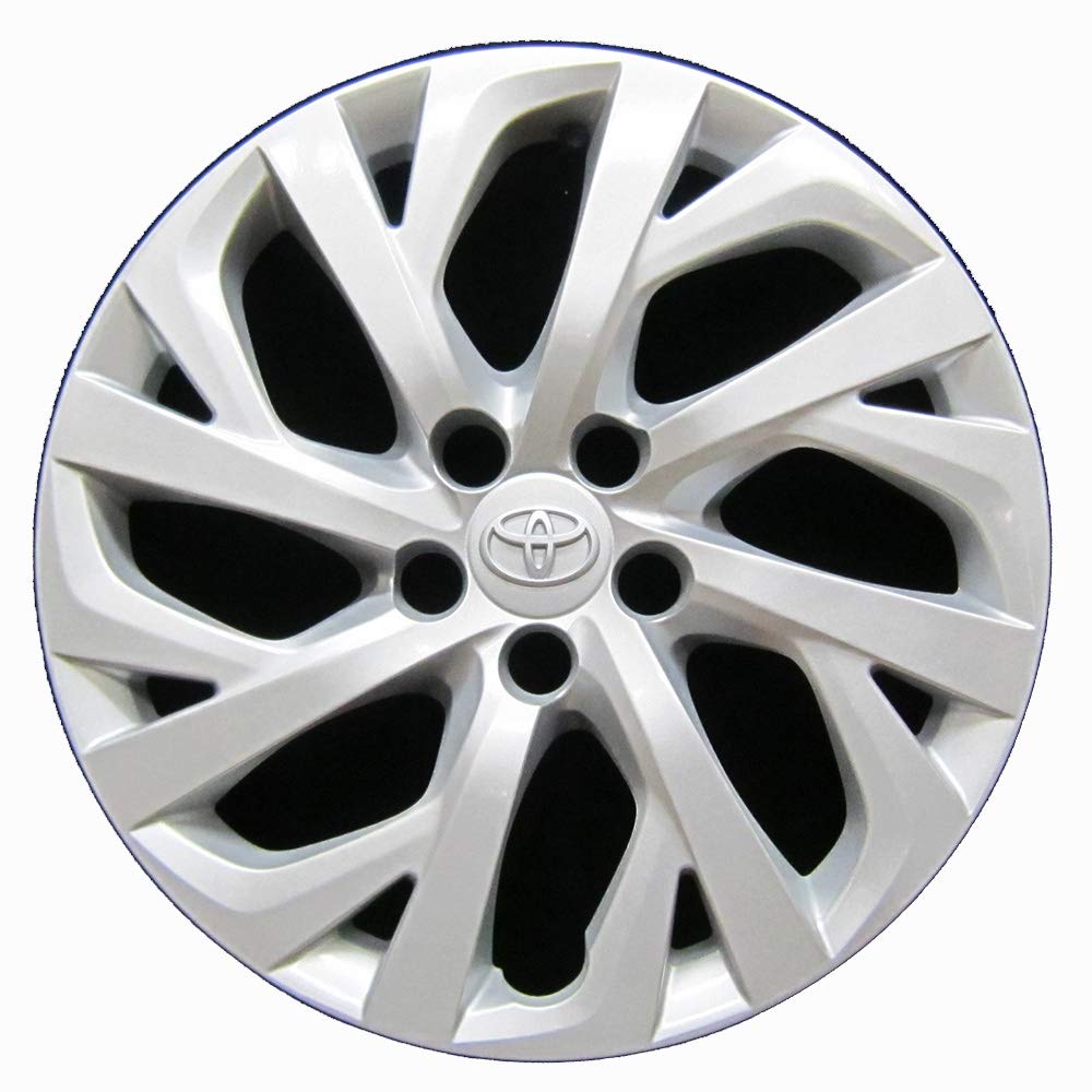 2017-2019 Toyota Corolla Hubcap Replacement - 16 Inch Wheel Cover (Part #61181) - Professional Refurbished Like New - Perfect for Daily Commuting & Road Trips