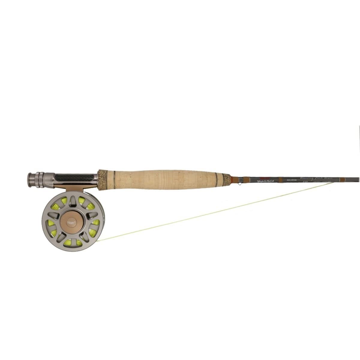 Eagle Claw SAWATCH Glass Fly Fishing Rod Combo 9' 8 WT - Perfect for Freshwater Trout and Bass Fishing