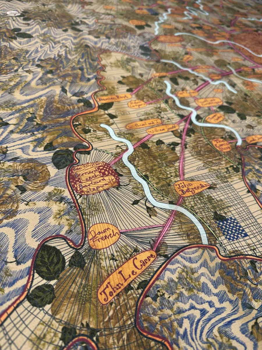 Grayson Perry England as Seen from Lockdown in Islington - Unique British Art Print - Perfect for Home Decor & Art Collectors