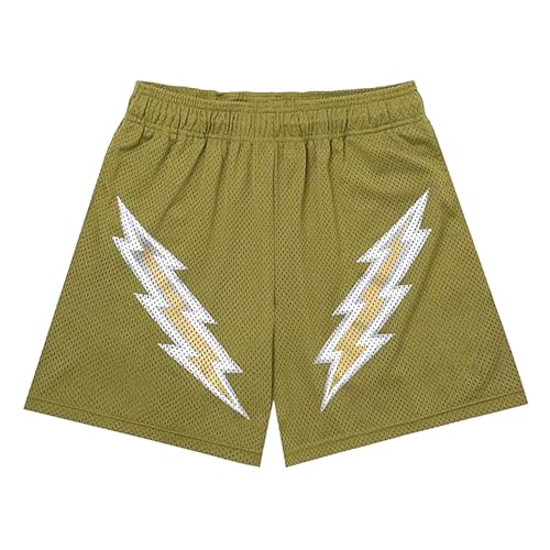 Olive Green-cream Lightning