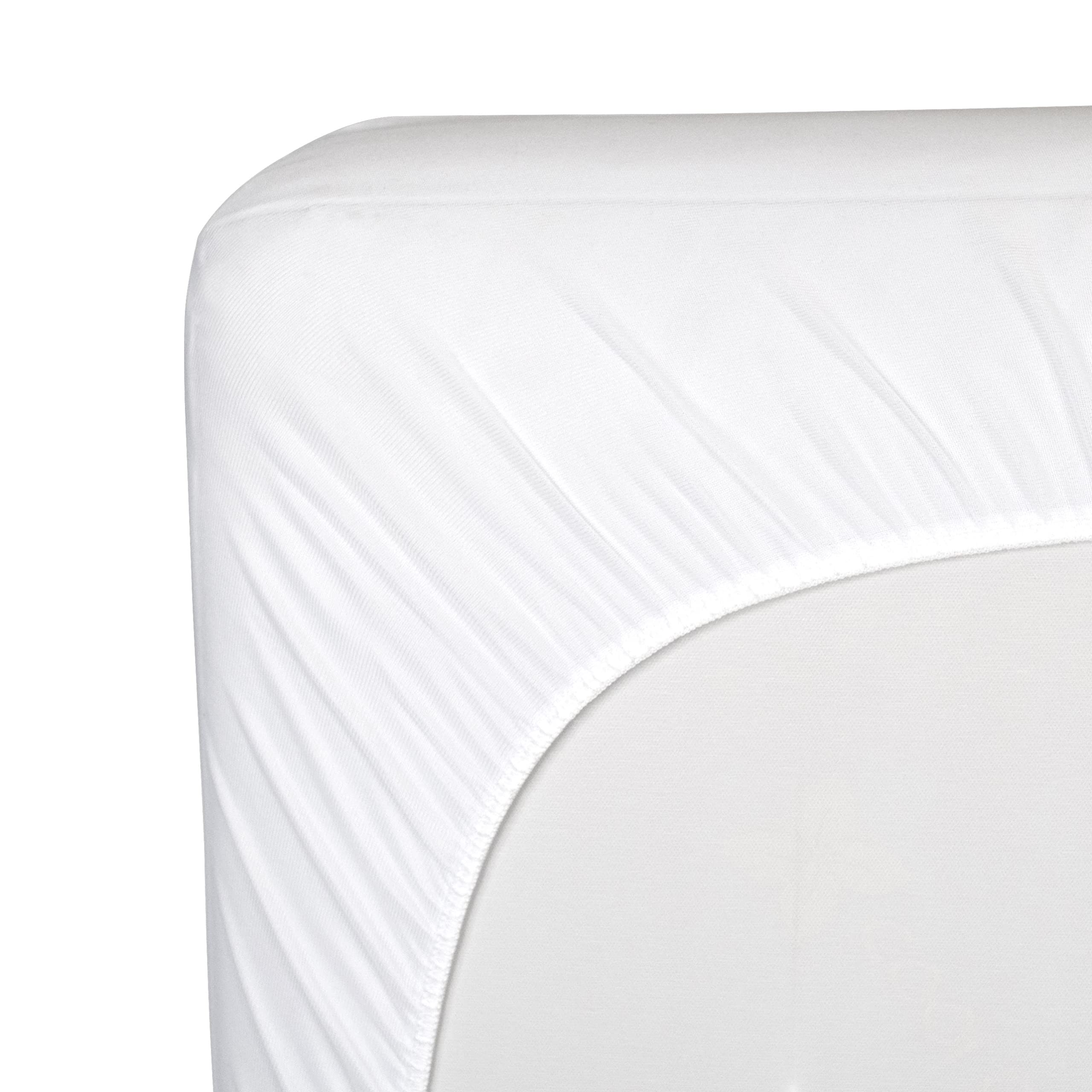 Sealy Baby Stain Defense 2-Pack Waterproof Fitted Crib Mattress Protector | Noiseless, Machine Washable & Dryer Safe | 52