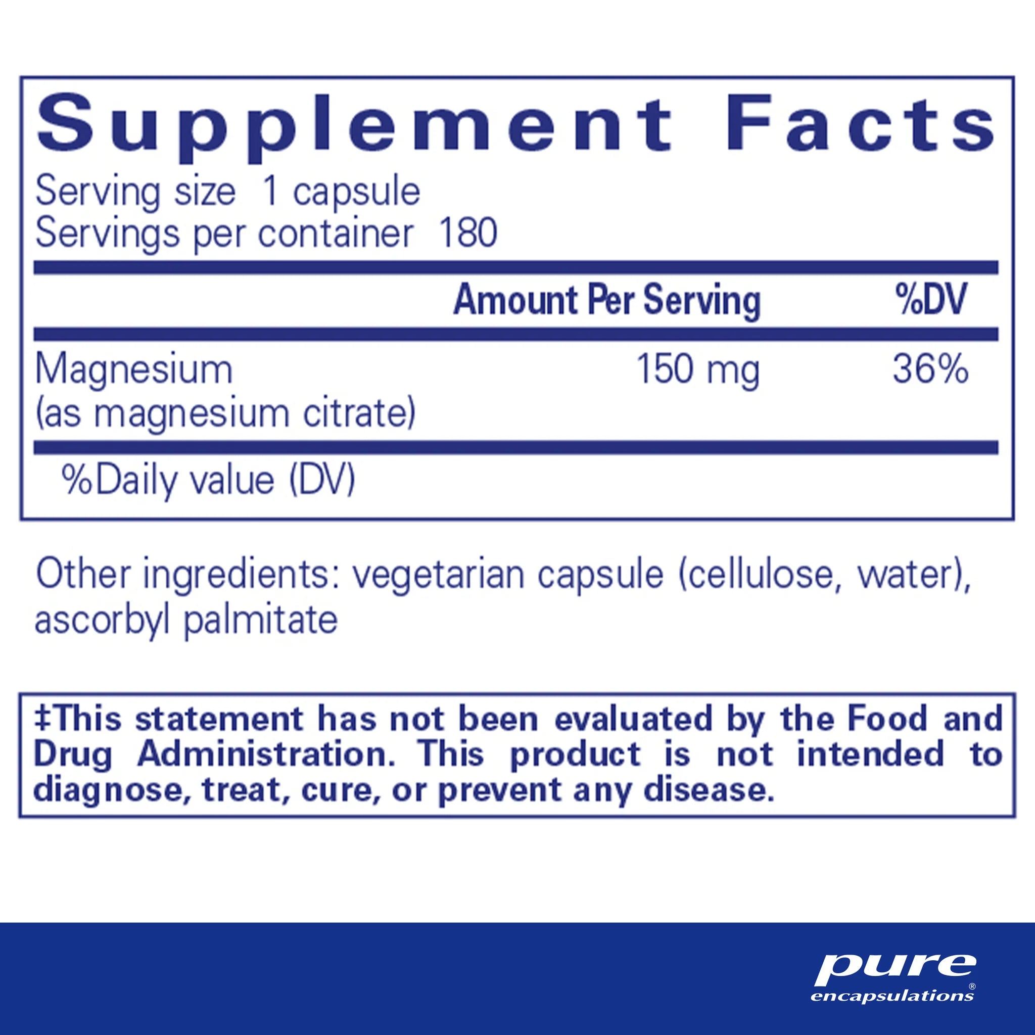 Premium Magnesium Citrate Supplement for Better Sleep, Muscle Recovery & Stress Relief - Vegan, Non-GMO, High Absorption - Supports Relaxation & Energy Boost