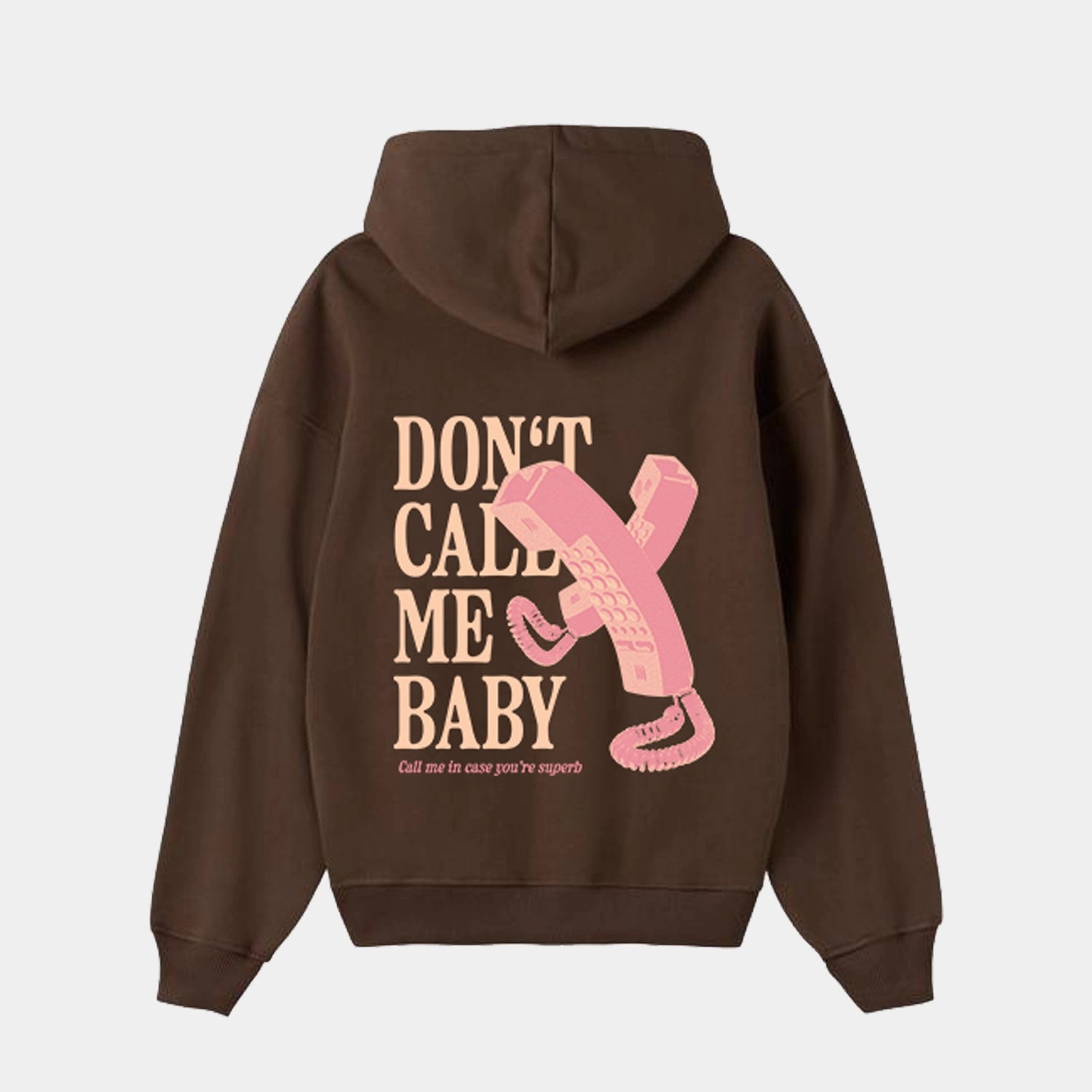 Oversized Hoodie Brown - Cozy & Stylish Unisex Pullover for Casual Wear, Street Fashion & Loungewear