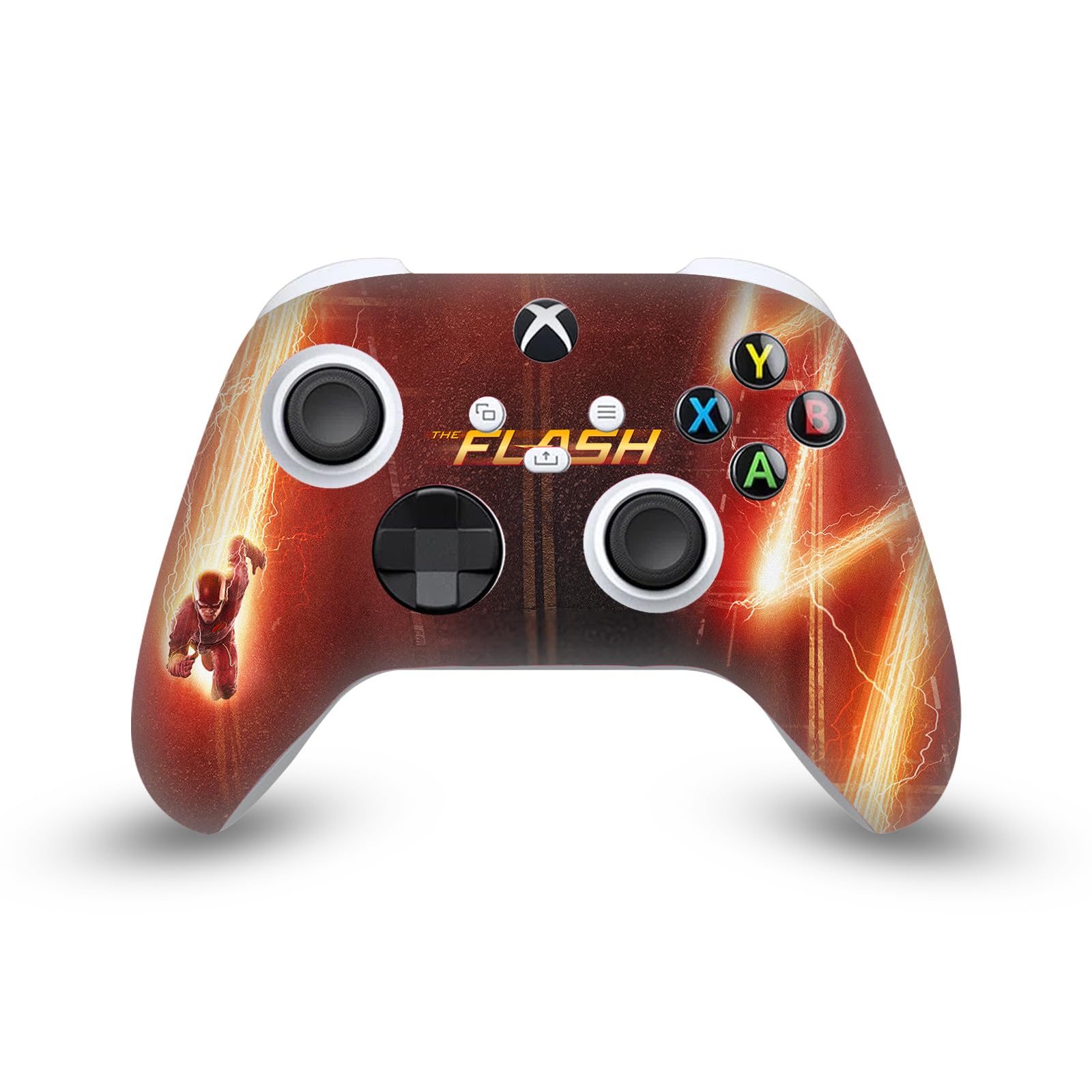 Official The Flash TV Series Barry Allen Poster Vinyl Gaming Skin Sticker Compatible with Xbox Series X/S Controller - Perfect for Gamers & Superhero Fans