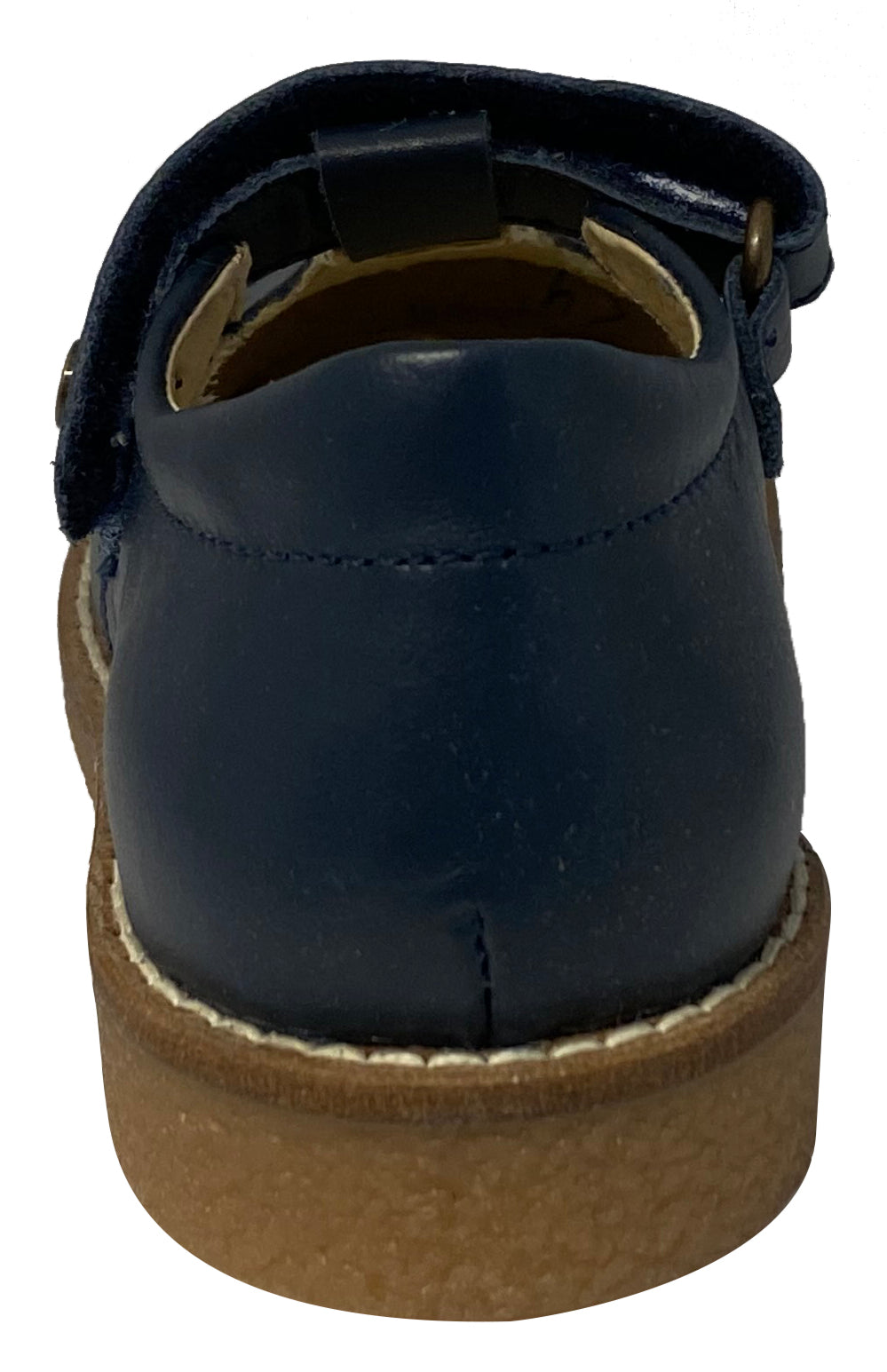 Naturino Girls Heather Vitello Flat Shoes for Toddlers - Navy Blue Mary Janes for School, Comfortable & Stylish Everyday Wear