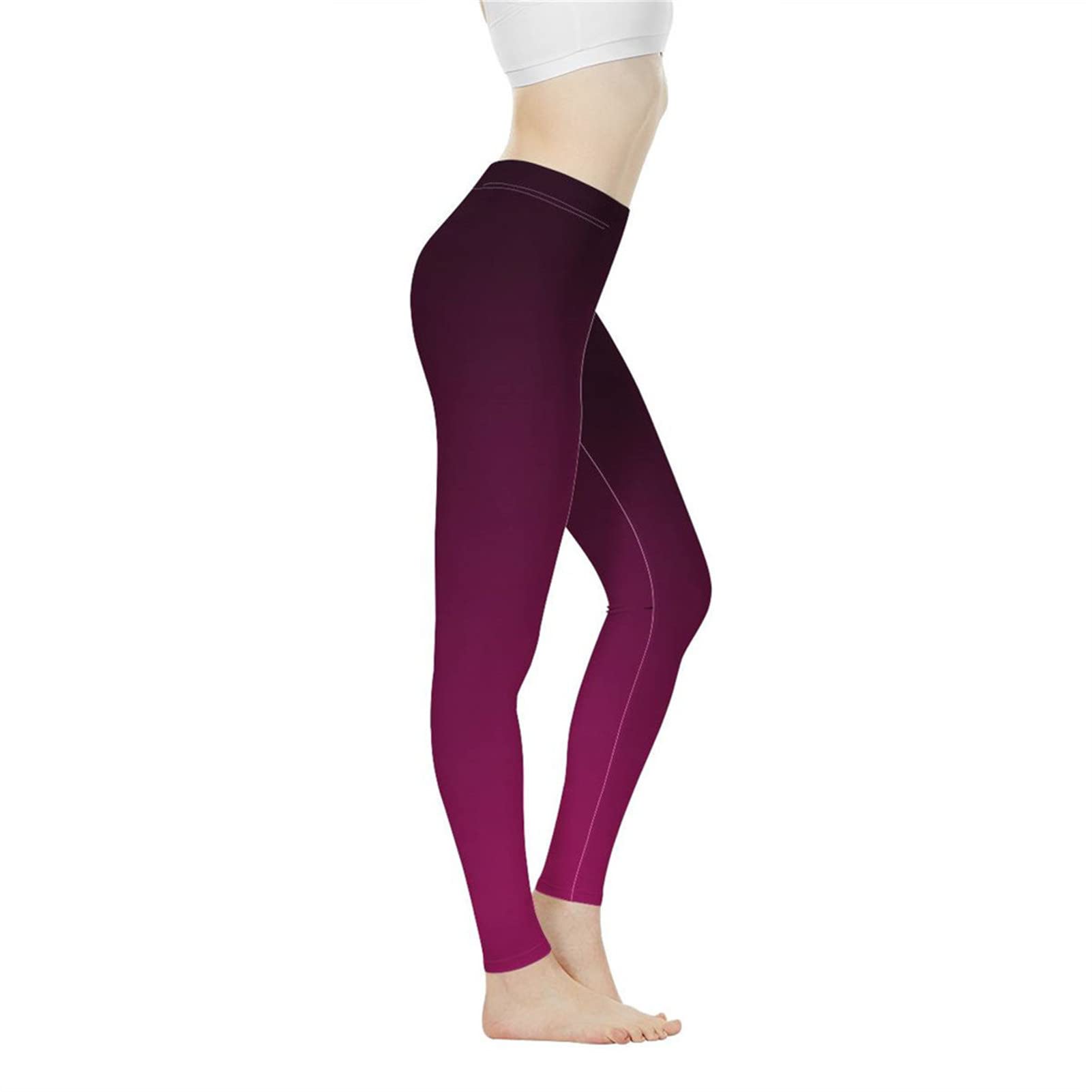 Upetstory Women's High Waist Yoga Pants - Breathable Workout Leggings for Running, Gym & Lounge - Plus Size Athletic Tights for Women & Girls (Perfect for Yoga, Pilates, Jogging & Casual Wear)
