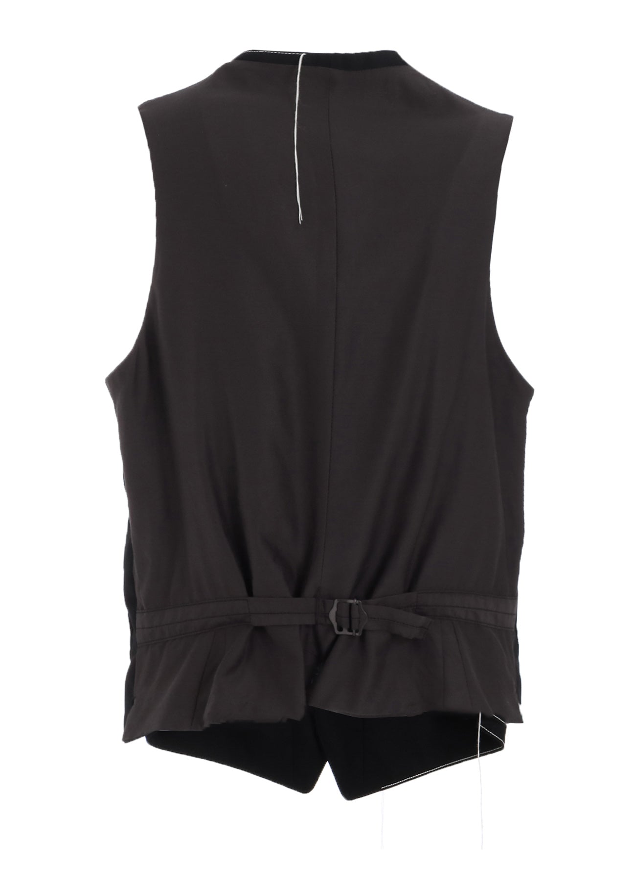 Men's Cotton Twill Work Vest with Color Stitching - Durable & Stylish for Construction, Outdoor Jobs & Casual Wear