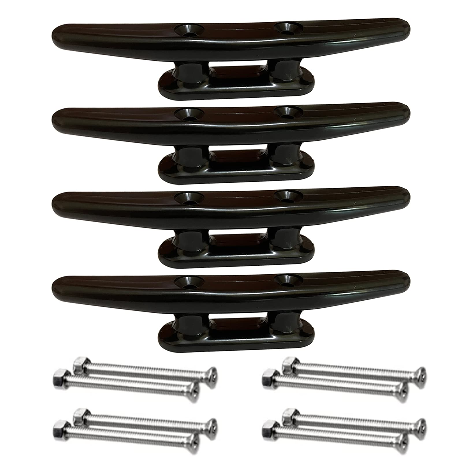 **Black Nylon Boat Cleat for Kayak & Dock - 3