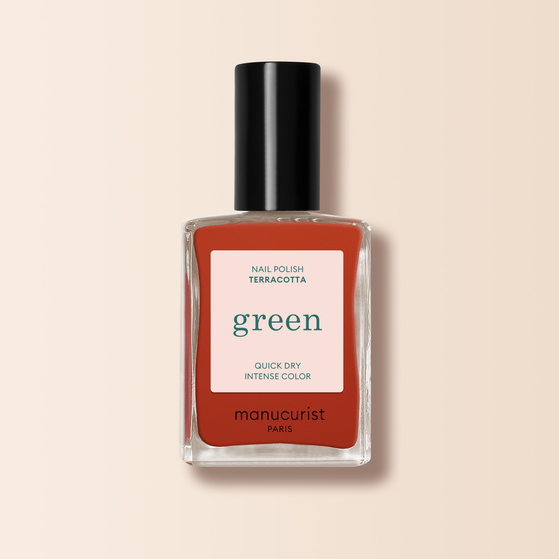 Terracotta Green Nail Polish - Vegan & Long Lasting Matte Finish - Perfect for Fall Nails, Autumn Manicures & Earthy Nail Art