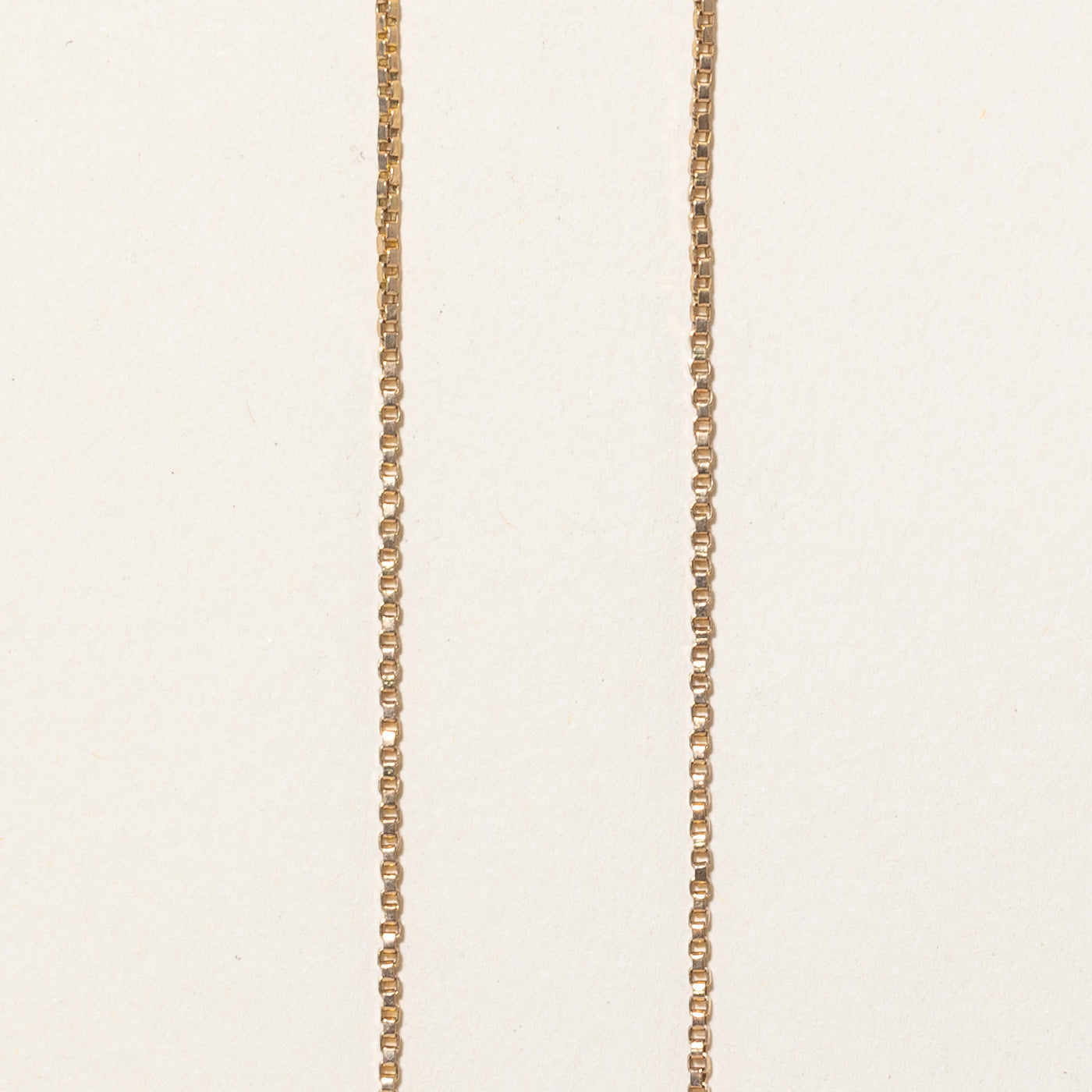 10K Yellow Gold Box Link Chain Necklace 24 Inches - Elegant Layering Jewelry for Women, Perfect for Everyday Wear & Special Occasions