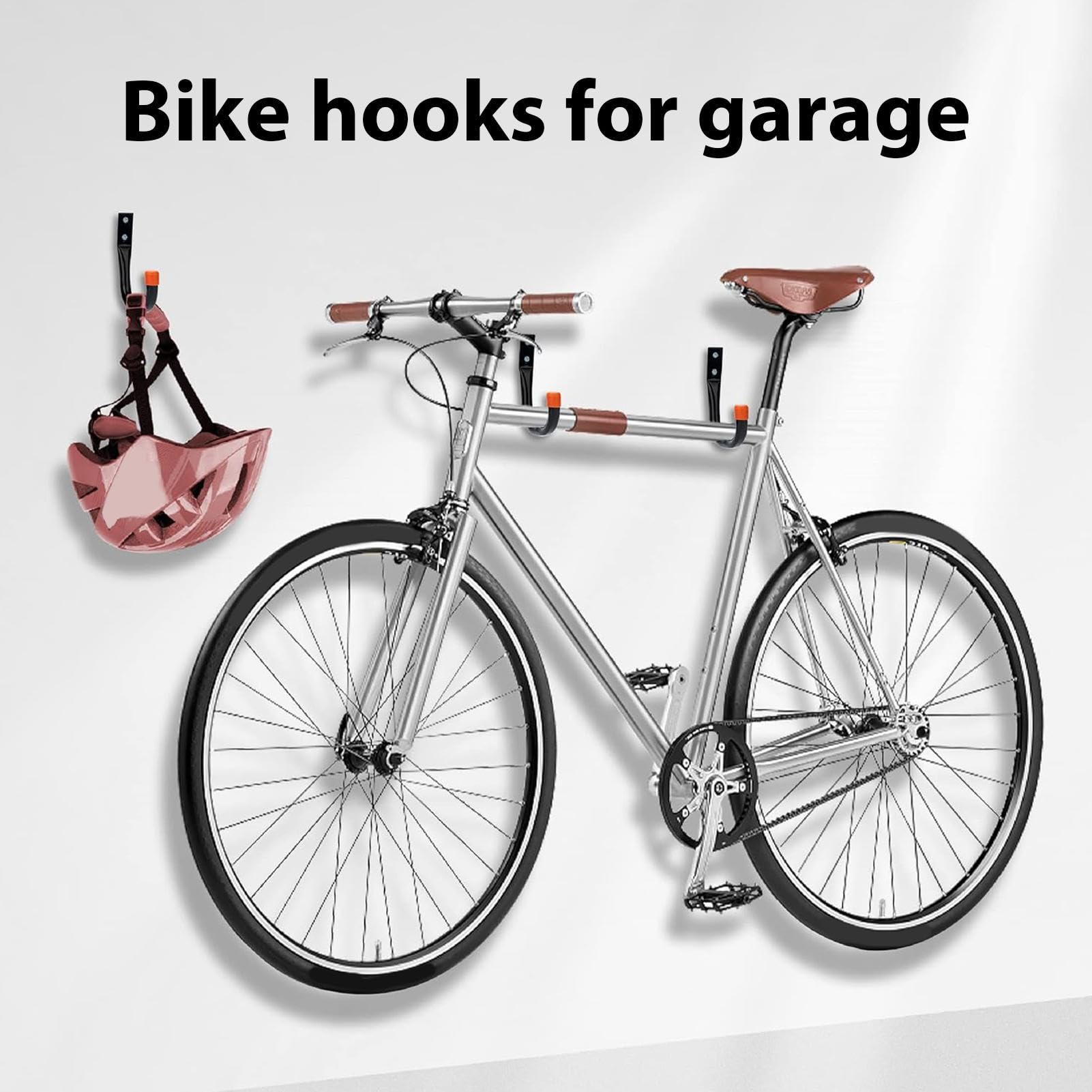 Heavy Duty Garage Hooks Set - Wall Mounted Utility Hooks for Ladder, Hose, Bikes & Tools | Durable Shed & Garage Organization Solution | Perfect for Home Storage, Workshop & Outdoor Equipment Hanging