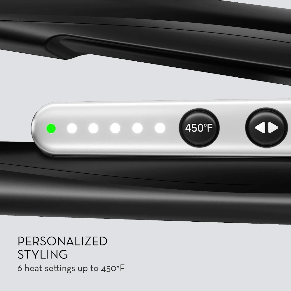 Neuro Style+ 1 Ceramic Flat Iron for Hair Straightening & Styling - Professional Salon Quality Styling Tool for Smooth, Shiny Hair at Home or Travel