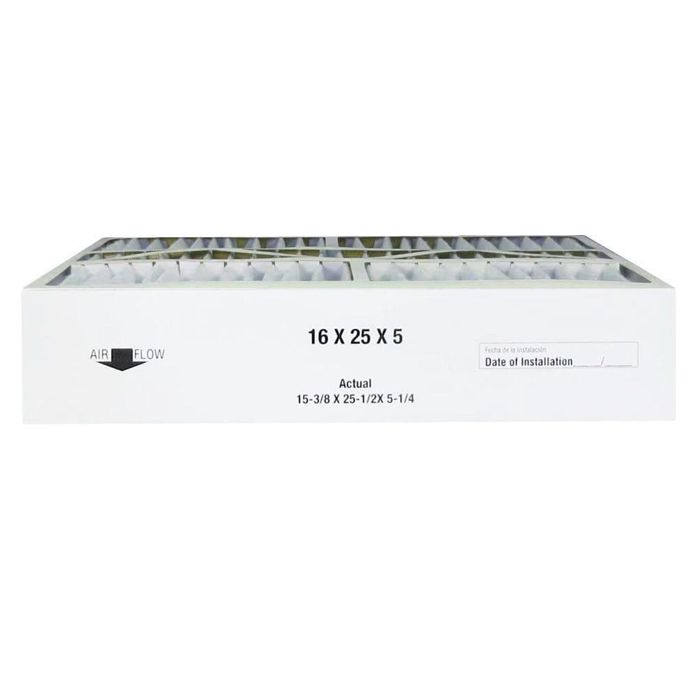Atomic 259112 105 Trion 16x25x5 MERV 11 Furnace Air Filter - 6 Pack Replacement Filters for HVAC Systems | Perfect for Home Heating & Cooling Maintenance