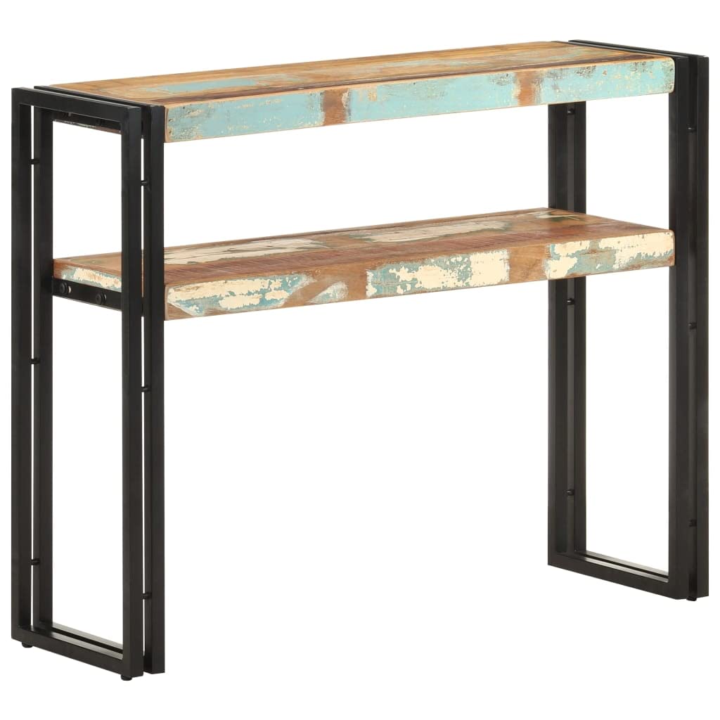 Rustic Industrial Console Table - 35.4