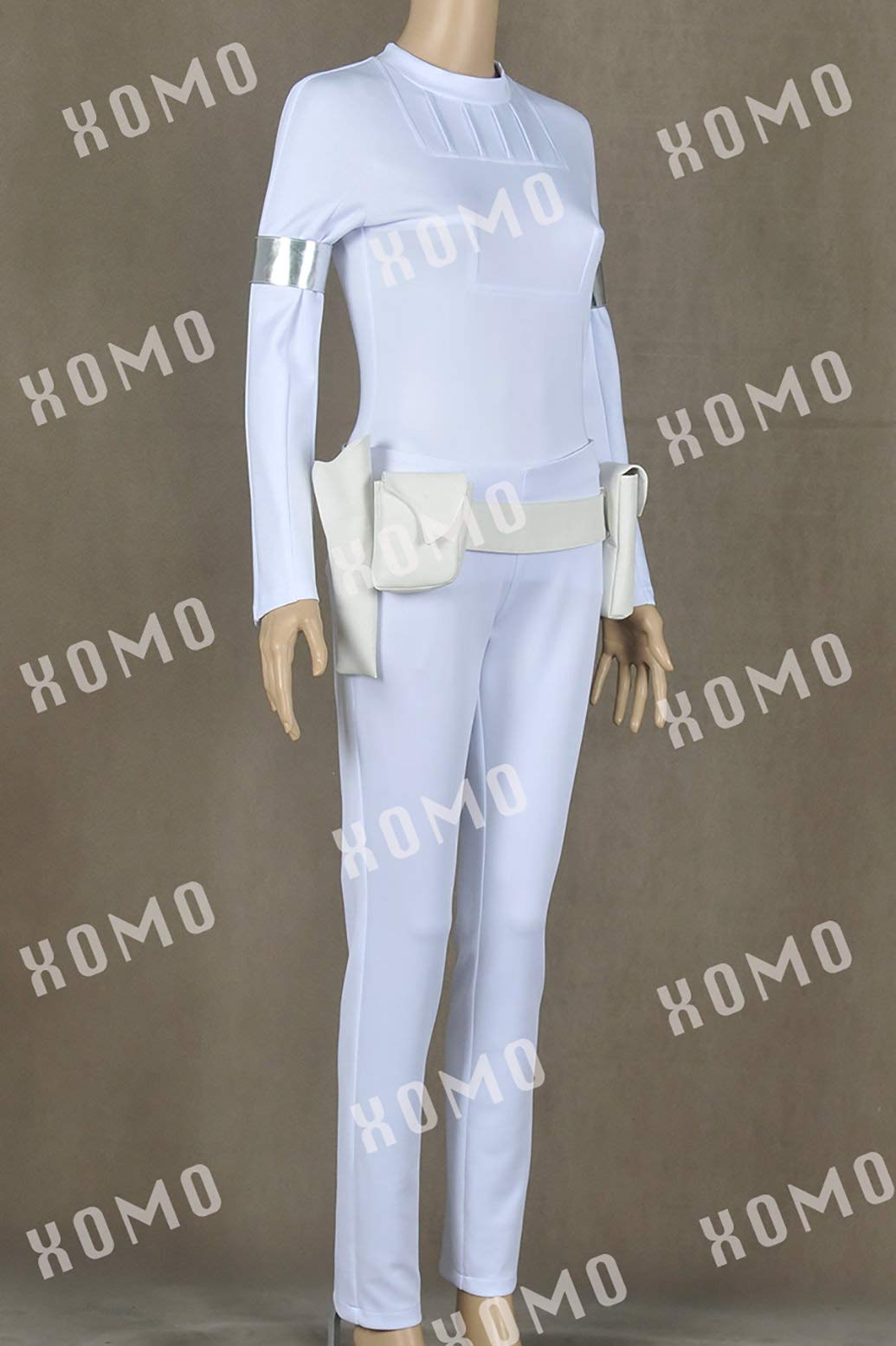 Padme Amidala Cosplay Costume Cloak Suit Outfit - Star Wars Queen Amidala Halloween Costume & Convention Cosplay Outfit - Perfect for Cosplay Events, Halloween Parties & Comic Con