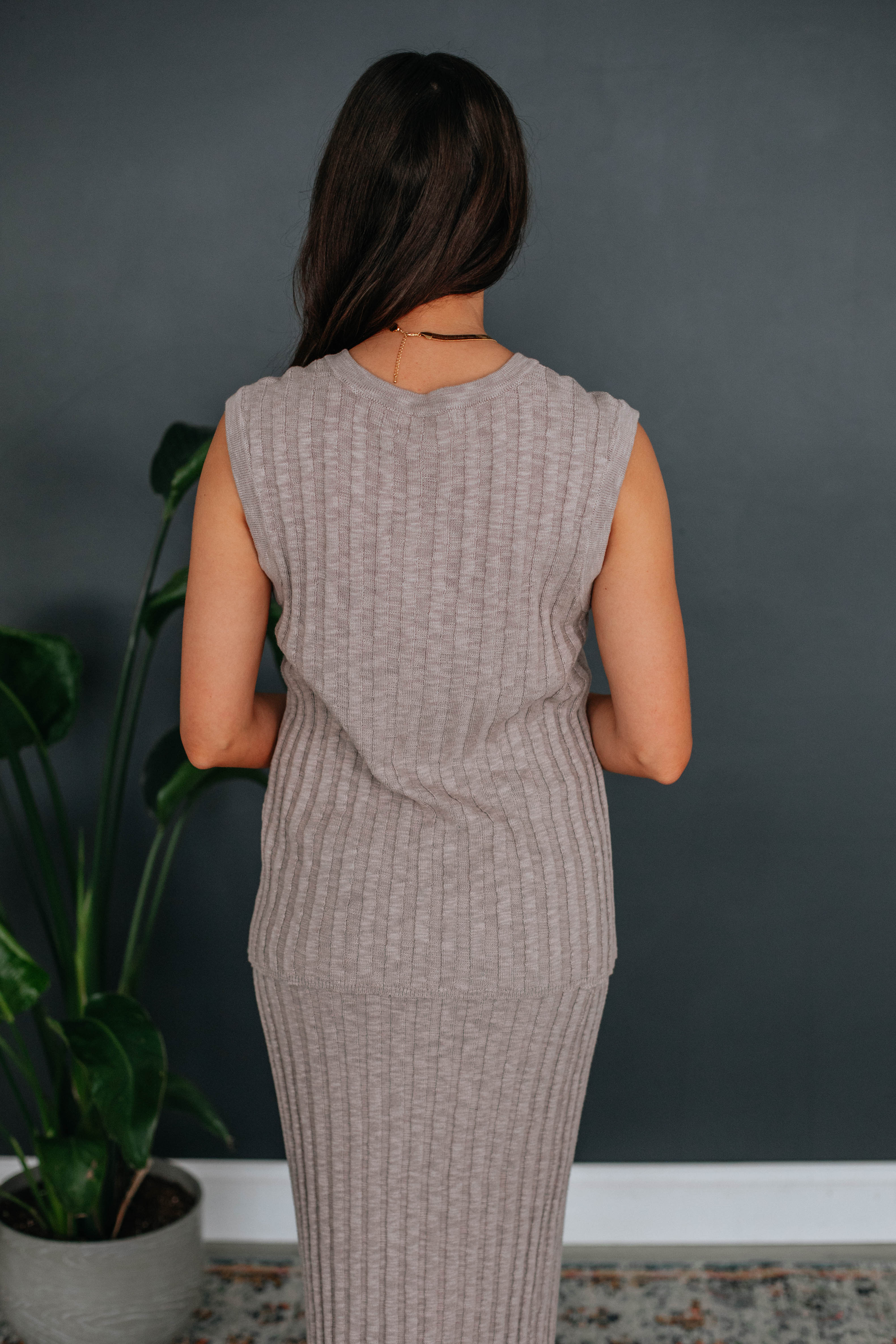 Andri Knit Top for Women - Soft Mocha Sweater, Comfortable Casual Pullover for Fall & Winter | Perfect for Office, Travel & Everyday Wear