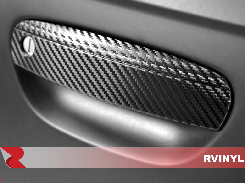 ORACAL 975 Carbon Fiber Black 070-CF Vinyl Wrap Roll (7ft x 5ft) - Premium Cast Film for Car, Vehicle & Structure Wrapping - DIY Auto Decals, Motorcycle Graphics & Home Decor Projects