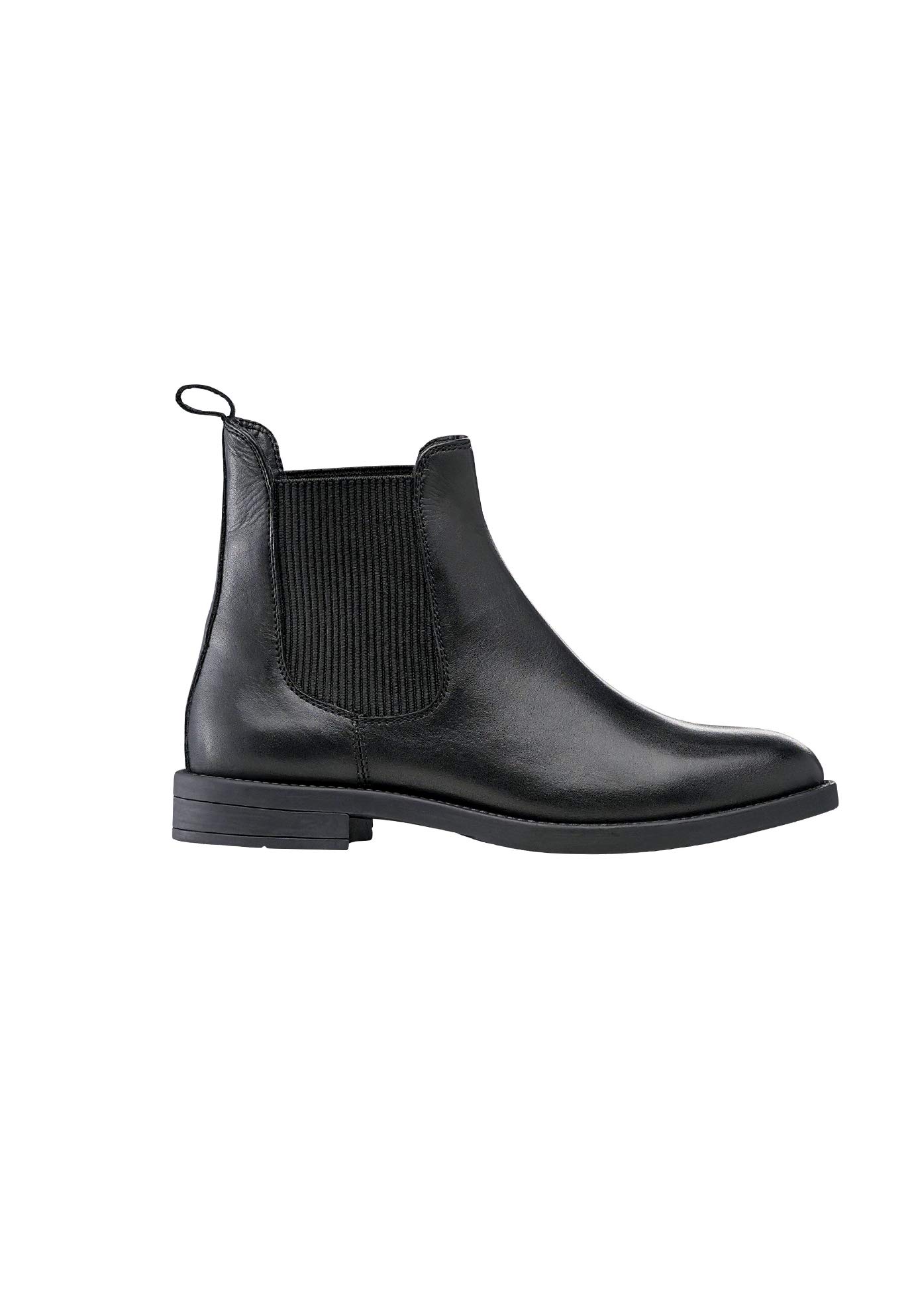 Women's Wide Width Leather Chelsea Boots - Comfortable & Stylish Ankle Boots for Casual & Work Wear | Perfect for Fall & Winter Outfits