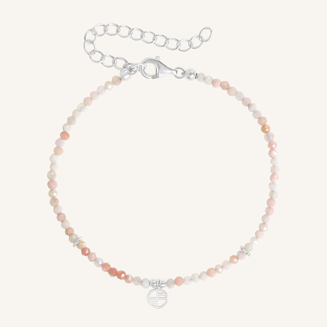 October Birthstone Bracelet - Genuine Opal & Tourmaline Jewelry for Women | Elegant Birthday Gift for October Born | Perfect for Parties, Weddings & Everyday Wear