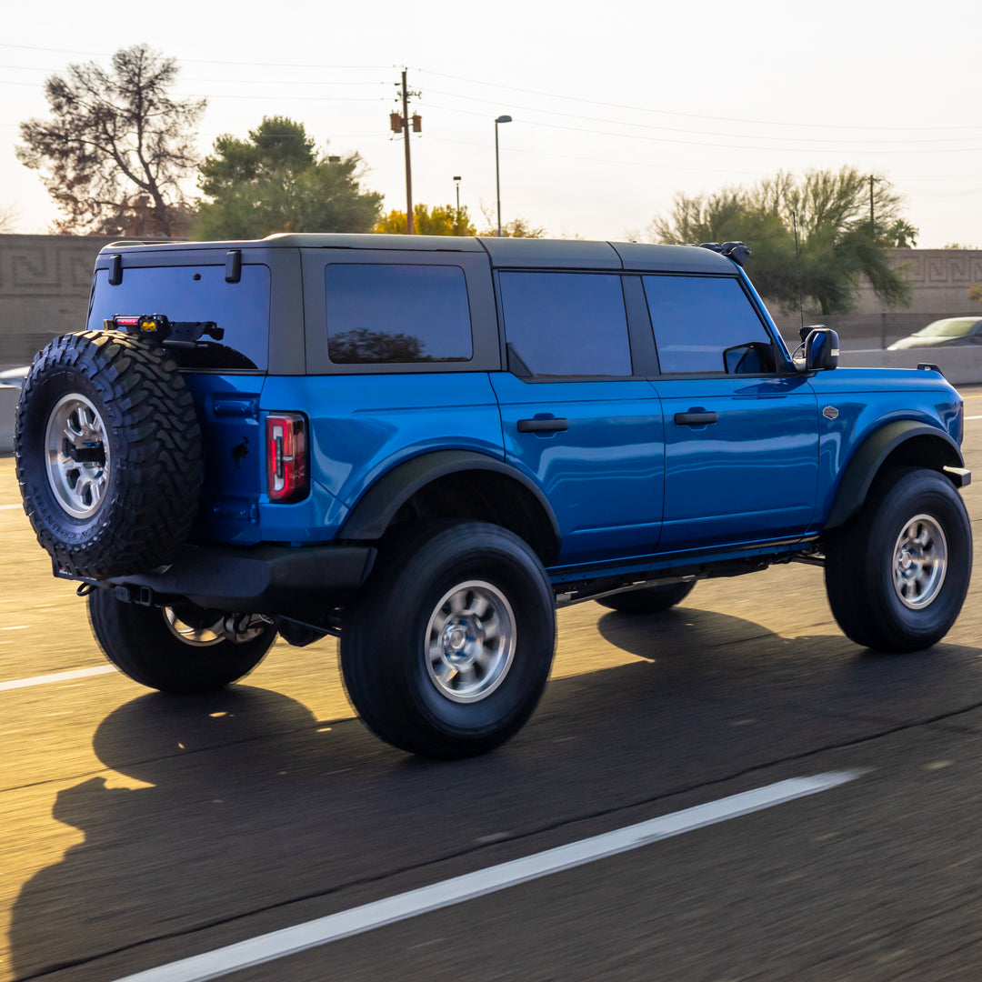 21-24 Ford Bronco & Bronco Raptor SDHQ Built 3rd Brake Light Chase Light Mount Kit - Off-Road LED Light Bar Bracket for Adventure & Night Driving