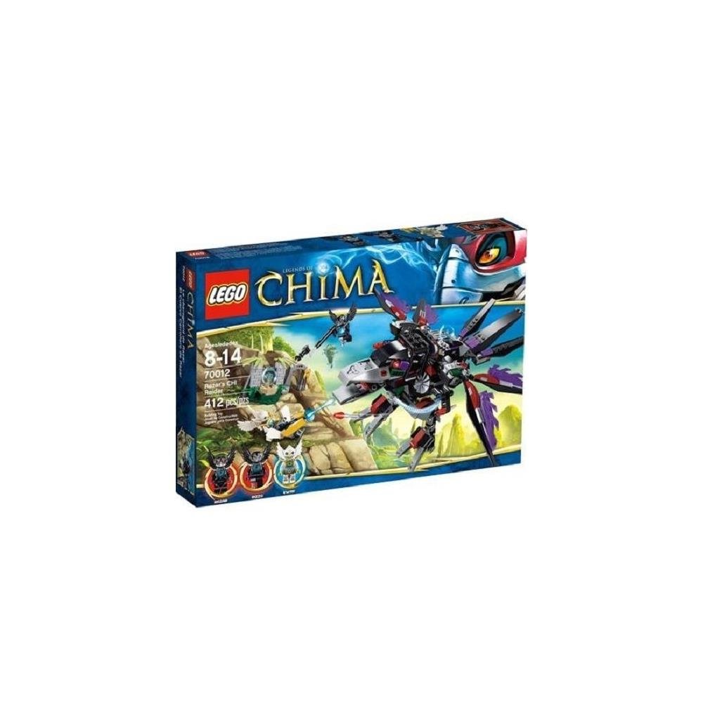 LEGO Legends of Chima 70012 Razars CHI Raider Building Kit – Creative Play for Kids, Collectible Toy for Fans – Perfect for Birthday Gifts & Adventure Role-Playing