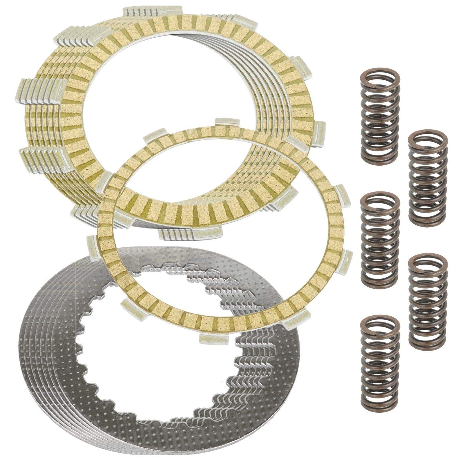 Caltric Clutch Friction Plates & Springs Kit for Honda CBR600F4I 2001-2006 - High-Performance Replacement Parts for Smooth Gear Shifting & Motorcycle Maintenance