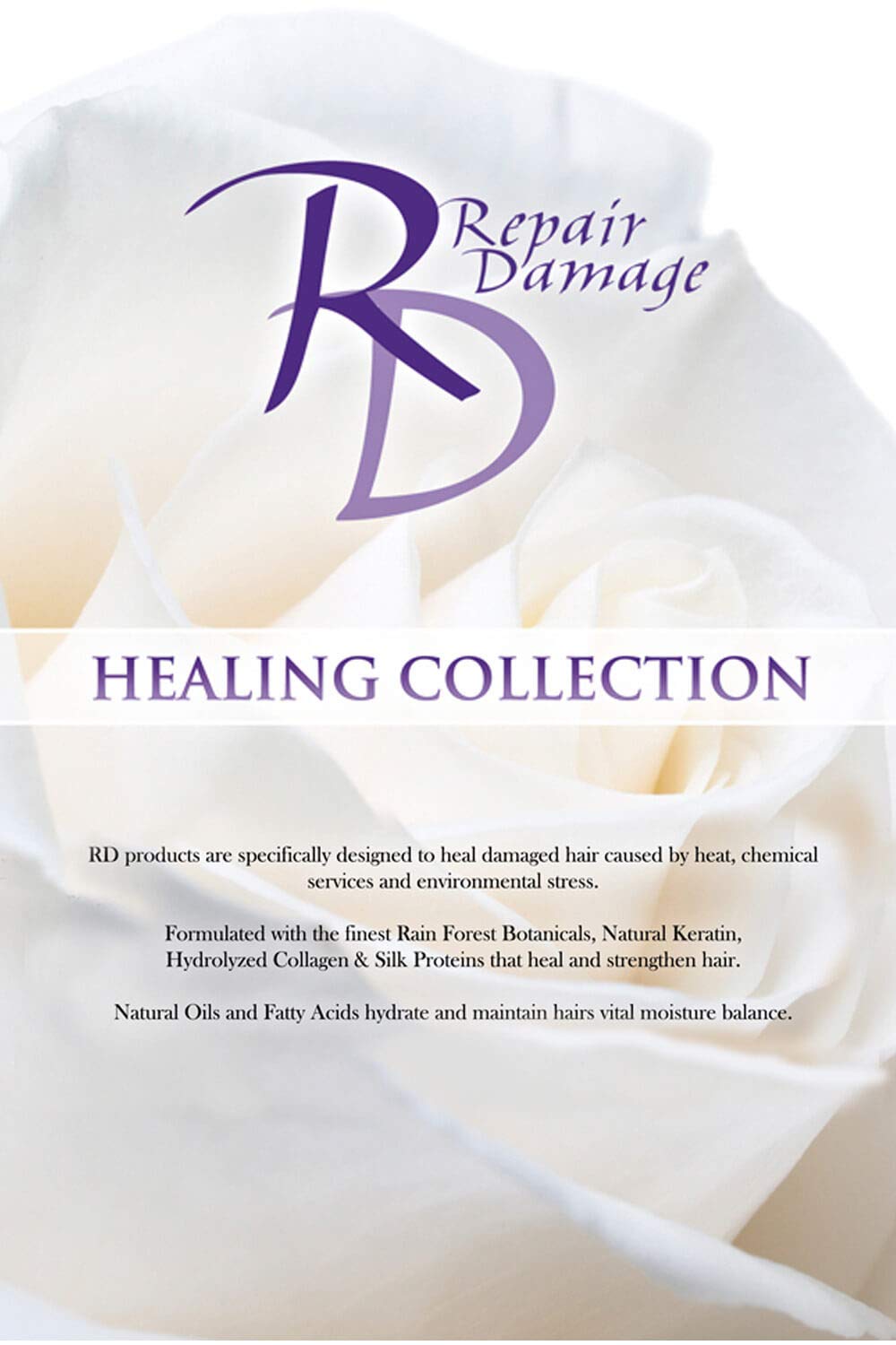 ELC Dao of Hair Repair Damage RD Plus Leave-In Protein Cream (2 oz) - Healing & Smoothing Treatment for Damaged Hair, Repairs Split Ends, Heat & Color Protection, Fights Humidity & Frizz, Reduces Drying Time - Perfect for Daily Hair Care & Styling