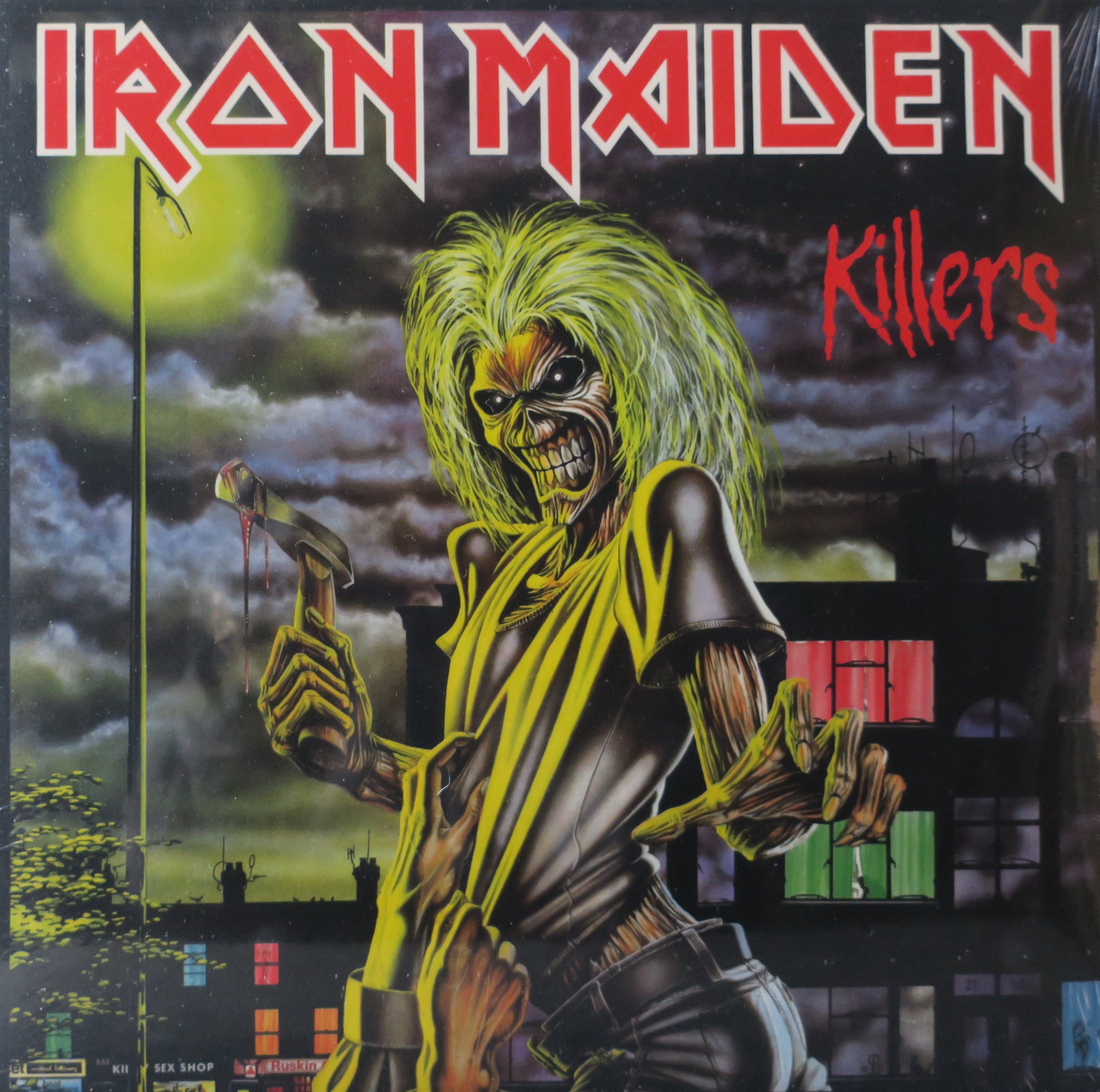 Iron Maiden 'Killers' 180g Vinyl LP Record - Heavy Metal Music Album for Collectors & Audiophiles - Perfect for Home Listening & Music Enthusiast Gifts