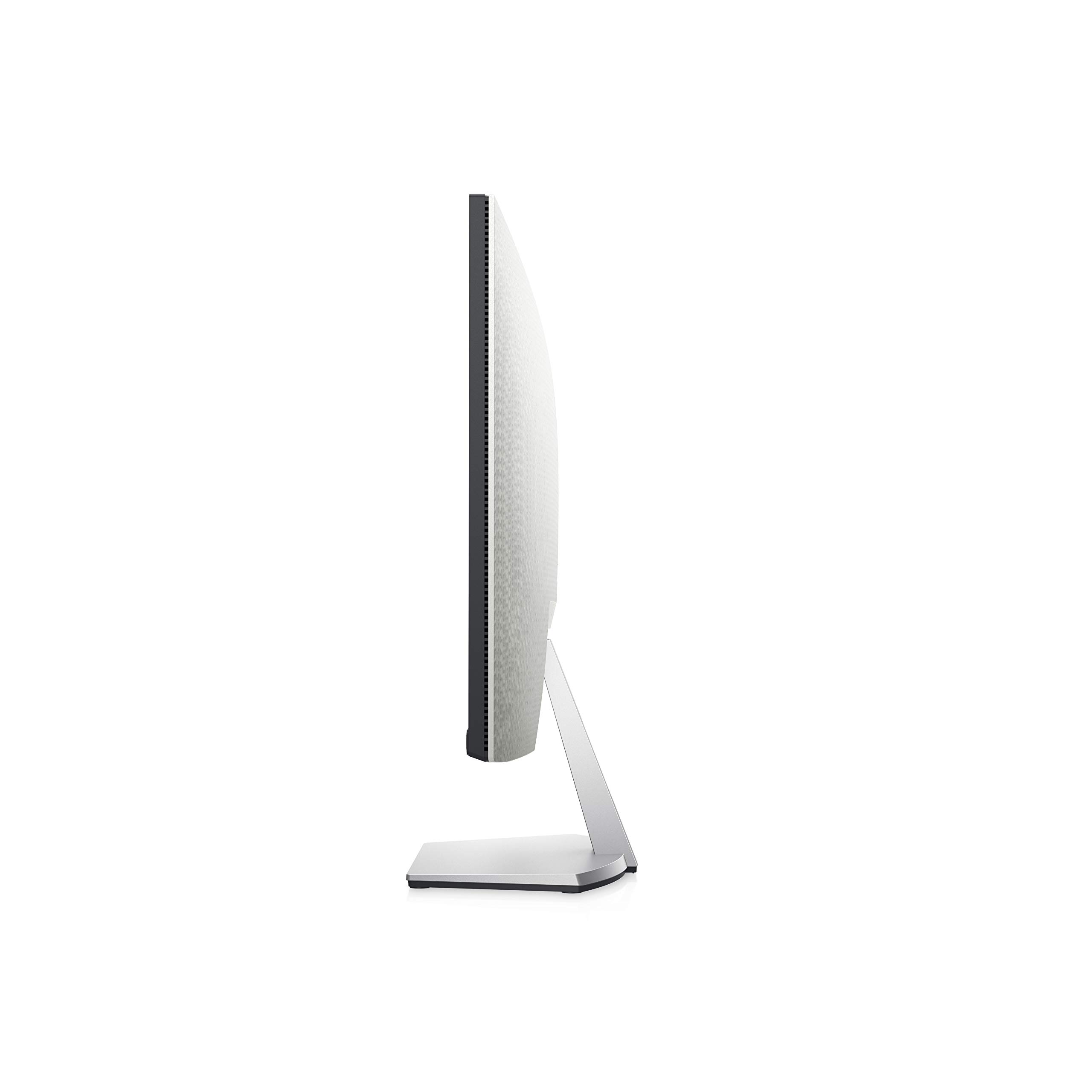 Dell S2421H 24 Inch Full HD 1080p IPS Monitor - Ultra-Thin Bezel, Dual HDMI Ports, Built-in Speakers, Silver | Perfect for Home Office, Gaming & Entertainment