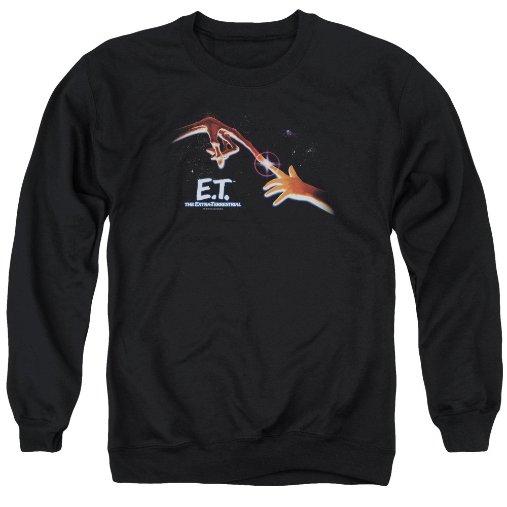 Et Poster Unisex Crewneck Sweatshirt for Men & Women - Soft Cotton Pullover Hoodie for Casual Wear, Street Style & Lounge Comfort