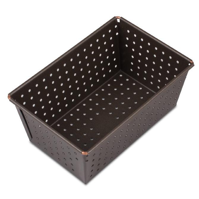 Nonstick Perforated Bread Baking Pan - Perfect for Homemade Artisan Loaves and Sourdough Bread