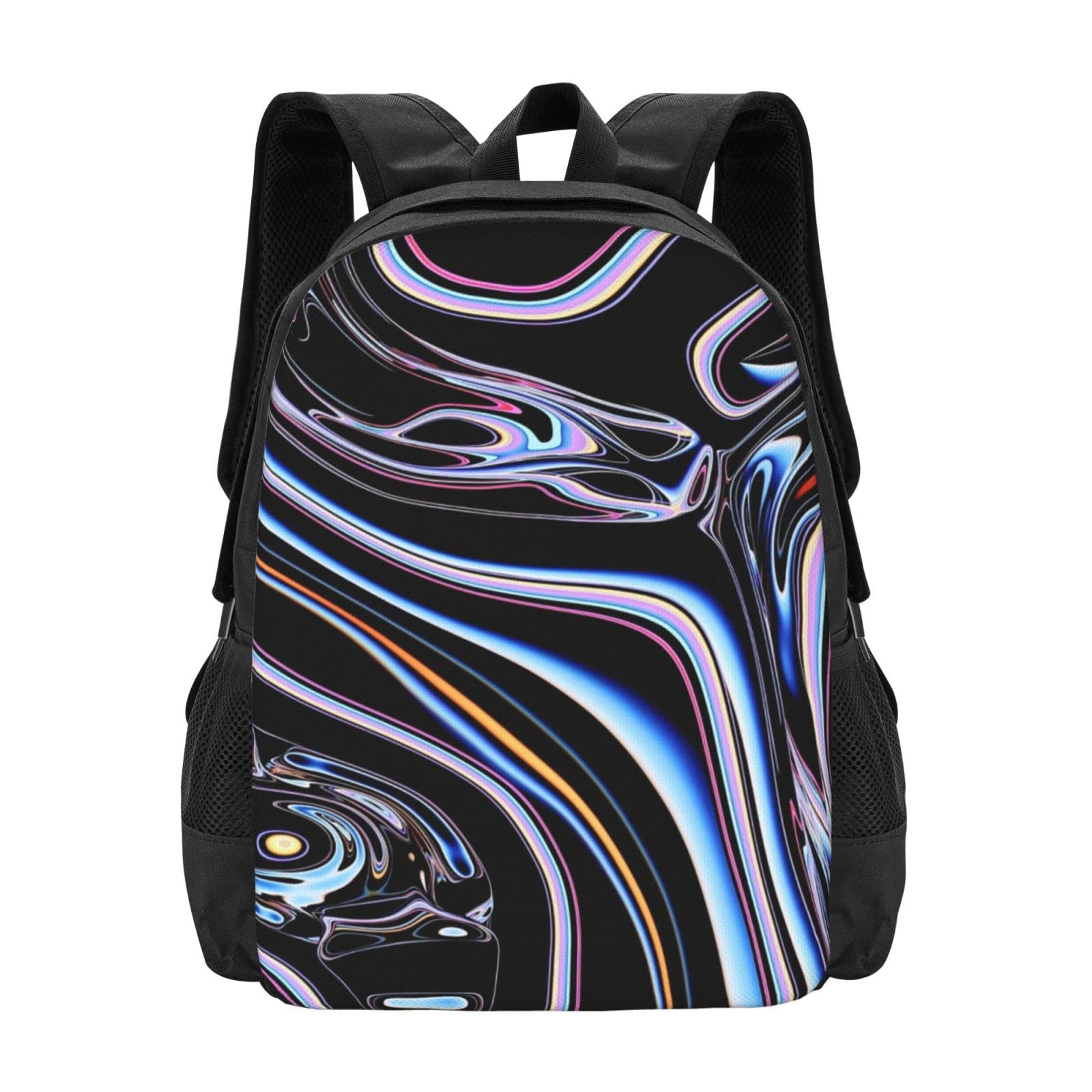 Lightweight Waterproof Backpack for School, Travel & Sports - Sun Moon Forest Design