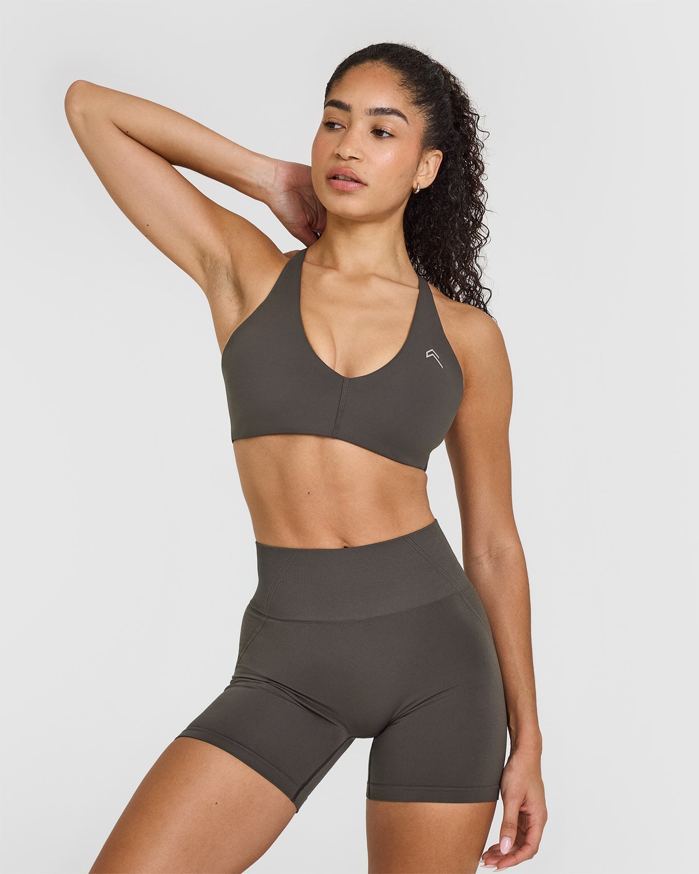 Seamless Wireless Micro Bralette - Deep Taupe | Comfortable Soft Stretchy Bra for Yoga, Lounge & Everyday Wear