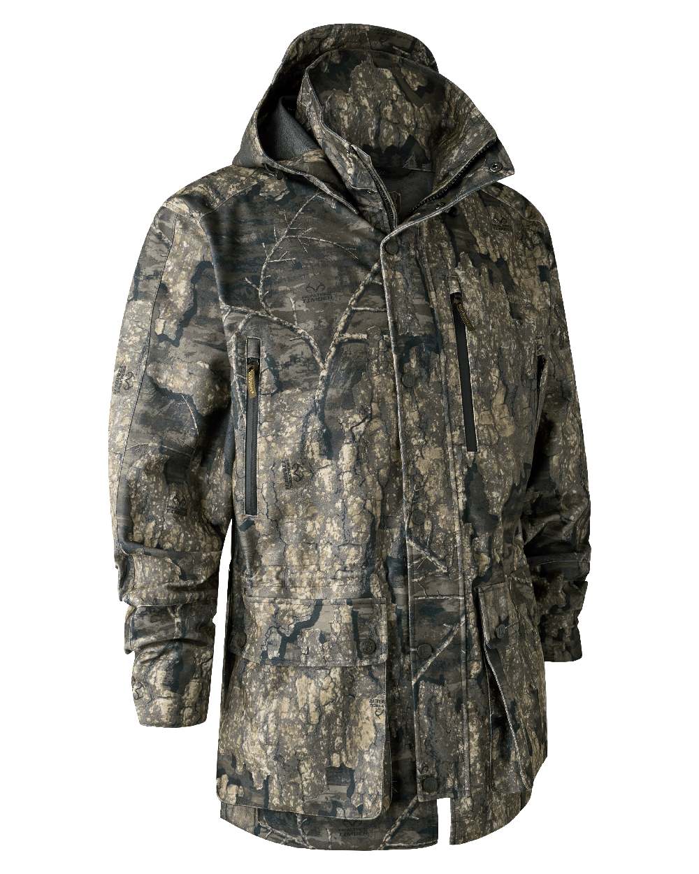 Deerhunter PRO Gamekeeper Hunting Jacket for Men - Waterproof Camo Outdoor Jacket - Ideal for Hunting, Hiking & Camping Adventures