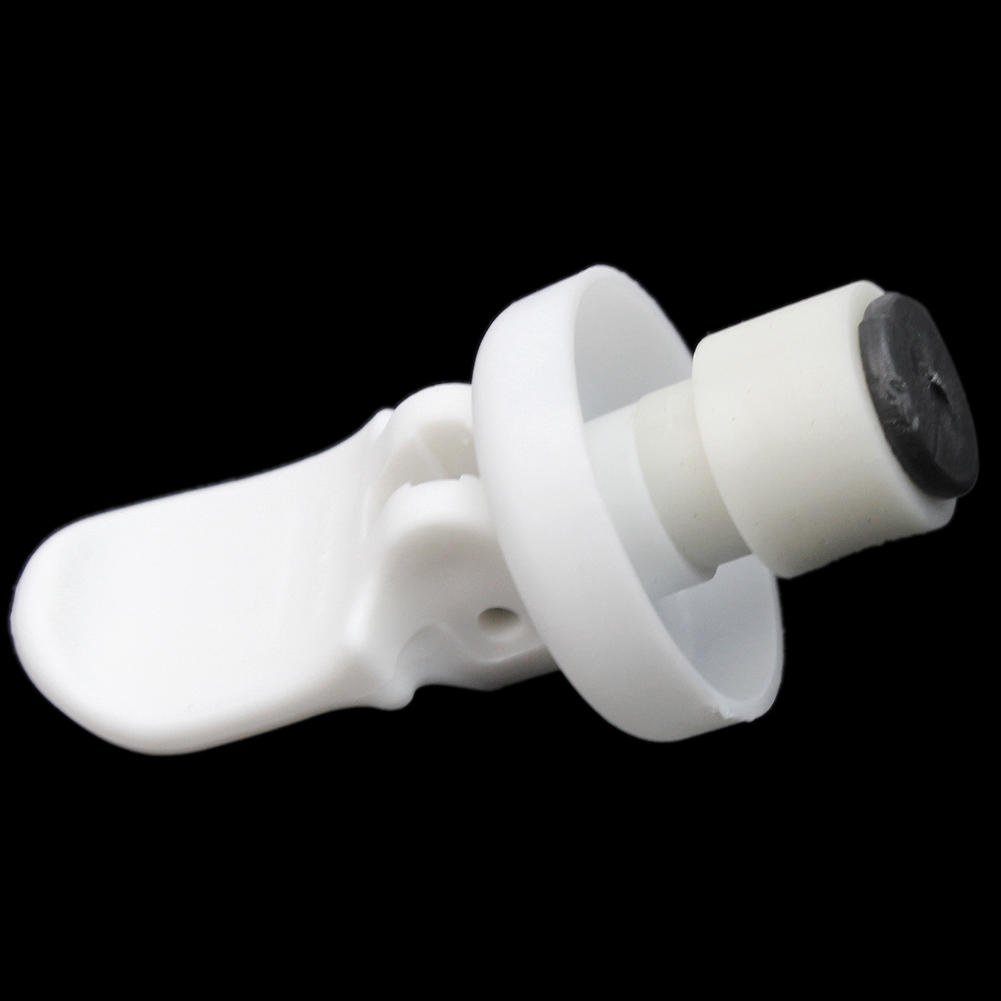 6-Pack White Plastic Wine Bottle Stoppers - Reusable Seal Caps for Wine, Beer & Soda Bottles - Perfect for Home Bars, Parties & Food Storage