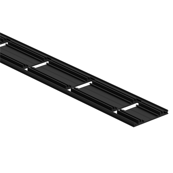 Aluminum Undercapping Plate for VISOR Balustrade - 4000mm Long - Durable & Weather-Resistant for Outdoor Railings & Staircases