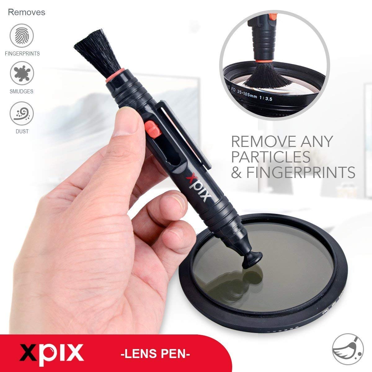 XPIX Deluxe DSLR Camera Maintenance Kit - Professional Cleaning & Care Tools for DSLR Cameras, Lenses, Camcorders & Photography Equipment - Perfect for Travel, Studio & Outdoor Shooting