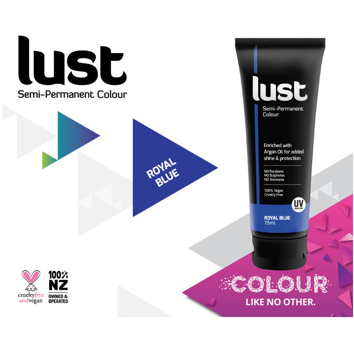 Lust Semi-Permanent Hair Color - Vibrant, Long-Lasting Dye for DIY Home Use & Salon Styling | Perfect for Parties, Cosplay & Creative Hair Makeovers