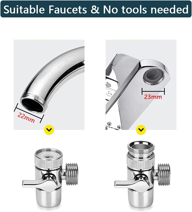 Jellex ABS Plastic Hand Shower Head Set with 1.5M Telescopic Hose - Bathroom Wash Basin Sprayer for Hair Washing & Sink Cleaning | Perfect for Home, RV, Pet Grooming & Kitchen Use