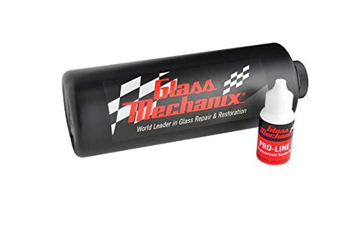 PRO LINE 2 Professional Grade Windshield Repair Resin Kit - 1 Liter Auto Glass Crack Fix Solution for Cars, Trucks & SUVs - DIY Windshield Chip Repair at Home or Professional Use