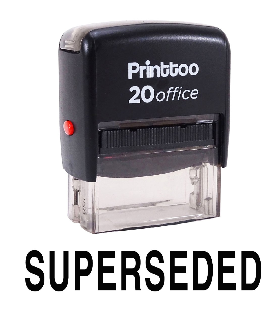 Custom Self-Inking Rubber Stamp for Office & Business Use - Personalized Name/Logo Stamp - Black Ink - Perfect for Documents, Envelopes, Labels & Paperwork