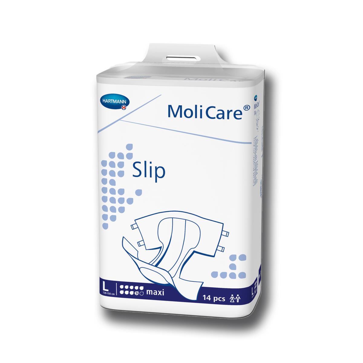 MoliCare Slip Maxi Brief - Premium Absorbent Incontinence Underwear for Women & Men - Comfortable & Discreet Protection for Day & Night Use - Ideal for Active Lifestyles, Travel & Post-Surgery Care