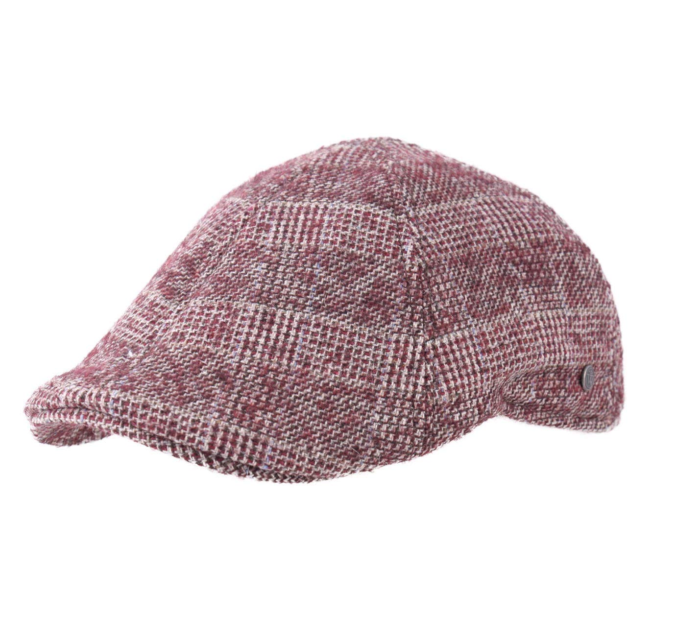 Wegener Men's Drake Flat Cap - Classic Wool Newsboy Hat for Winter, Autumn & Outdoor Activities - Vintage Style Ivy Cap for Casual Wear, Hunting & Travel