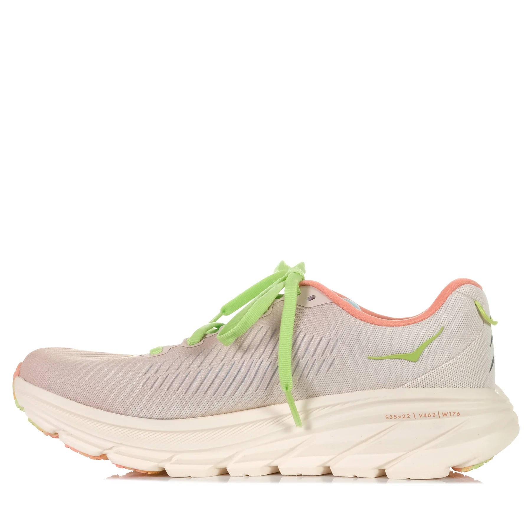 HOKA Women's Rincon 3 Wide Running Shoes - Lightweight & Cushioned for Road Running, Jogging & Gym Workouts - Cream/Vanilla Color