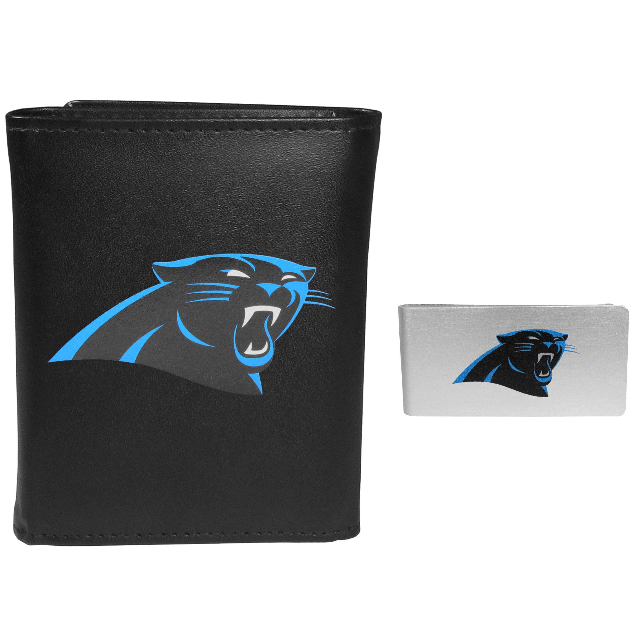 Premium Genuine Leather Tri-Fold Wallet with Money Clip for Men - Slim RFID Blocking Bifold Credit Card Holder - Perfect for Travel, Business & Everyday Use