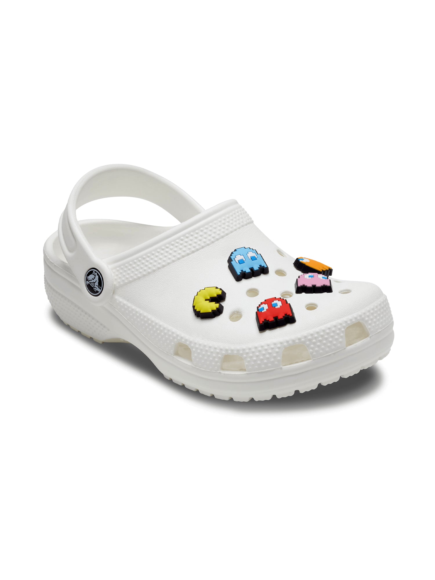 Crocs Jibbitz Pac-Man 5-Pack Shoe Charms | Official Licensed Pac-Man Shoe Accessories for Crocs | Perfect for Gaming Fans & Customizing Your Crocs Shoes