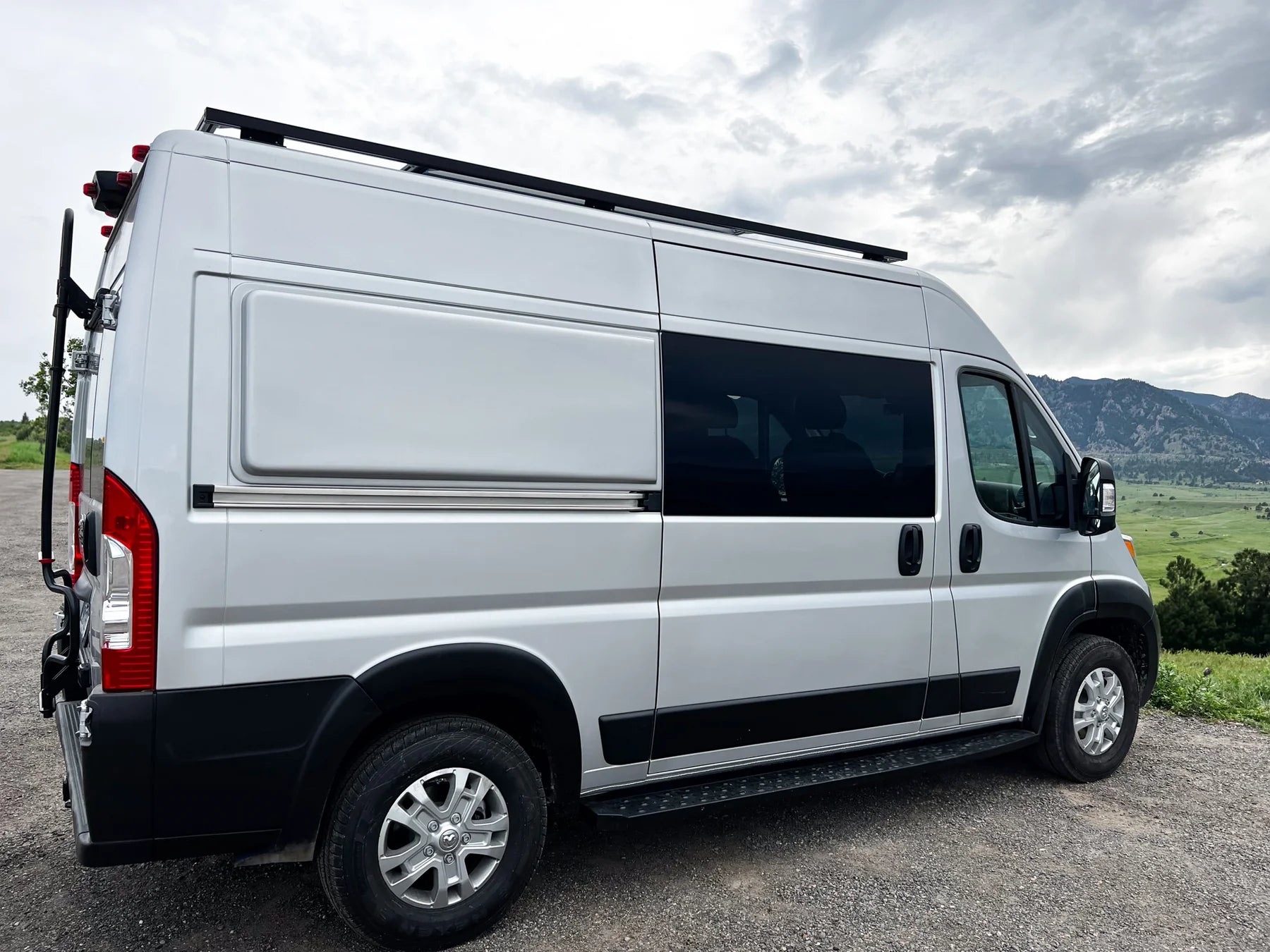 Flarespace 2014+ Ram Promaster 136 Campervan Body Flares - High-Quality Van Conversion Parts for DIY Camper Builds | Perfect for Road Trips & Adventure Travel