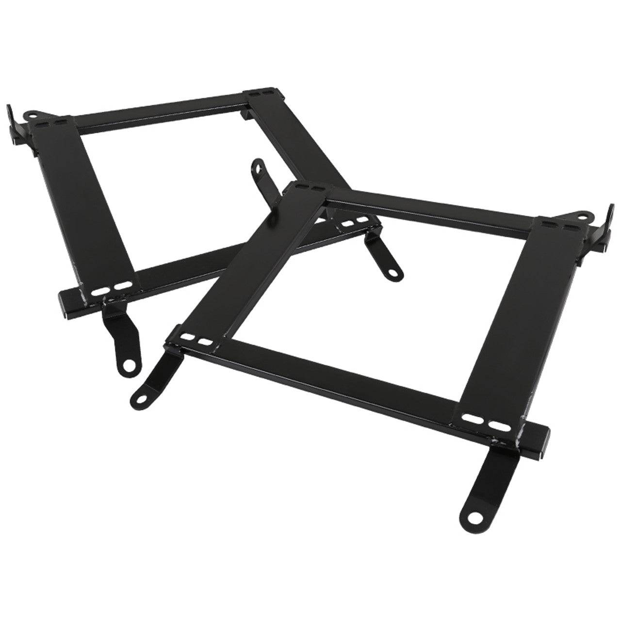 2008-2017 Mitsubishi Lancer Racing Seat Brackets - Heavy Duty Steel Seat Mounts (2-Piece Set) | Perfect for Track Racing & Car Modifications
