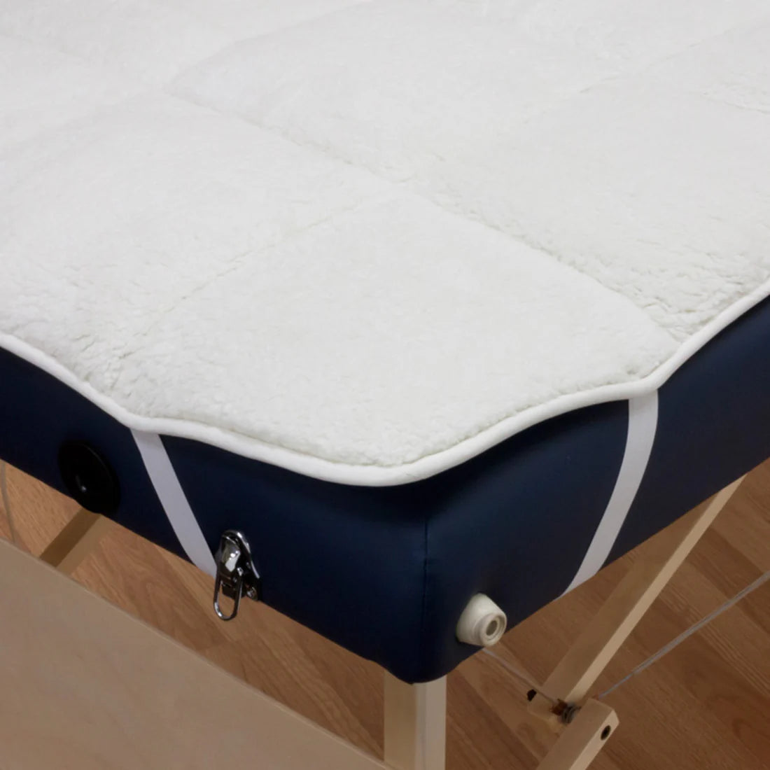 Premium Quilted Massage Table Fleece Pad Set - Ultra Soft & Supportive Cushion for Professional Massage Therapists, Spa Treatments & Home Relaxation