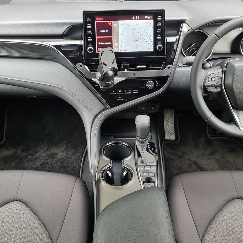 Industrial Evolution InDash Mount for Toyota Camry (2021+) - Secure Phone Holder for Hands-Free Navigation & Driving - Perfect for Commuting, Road Trips & GPS Use